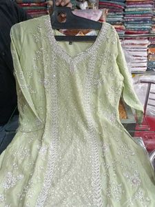 Elegant Embroidered Kurta Set