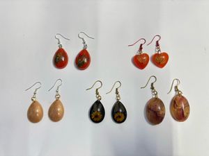 resin earrings