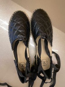 new unused espardilles . BRAND- misguided