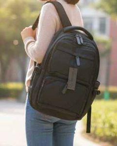 Stylish Black Backpack