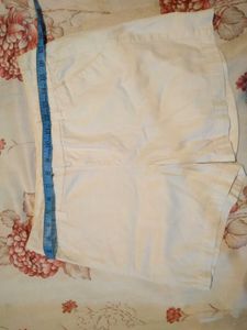 White Bermuda Shorts