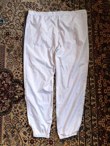 Adidas Vintage White Trackpant Lower Baggy