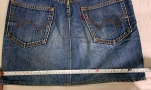 Denim Mini Skirt
