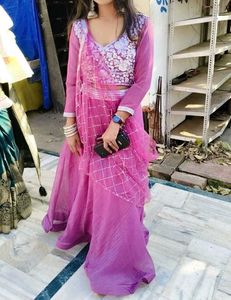 New Crop Top Lehenga
