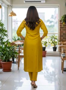 Elegant Yellow Kurta Set
