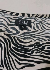 Stylish Zebra Print Top