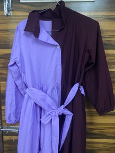 Beautiful Double Colour Shade Midi 💜🤎