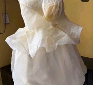 Elegant White Party Dress