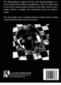 The Metamorphosis By Franz Kafka