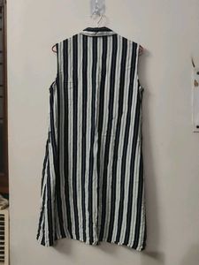 Striped Shirt Dress