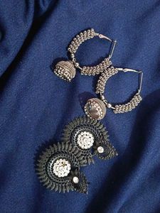 pair of traditional earrings
