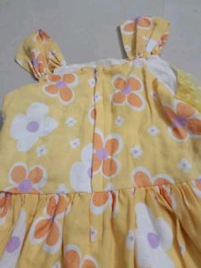 Cute Floral Girls Dress