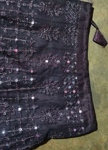 Elegant Purple Lehenga Choli Set