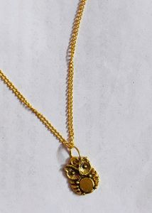 Chain With Owl Pendent
