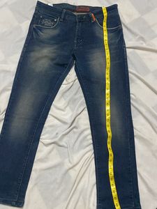 Strips Denim Jeans For Men