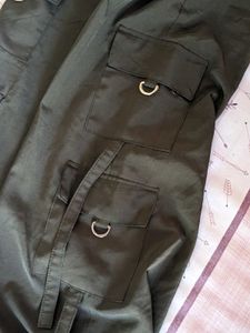 Olive Green Cargo Pants
