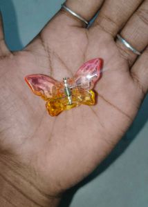 Mini Glass Butterfly Clutch