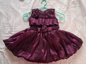 Adorable Purple Party Dress
