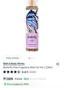 Bath &amp; Body Works Mist