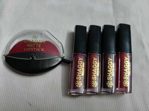Pack Of 5 Matte Lipstick 💄