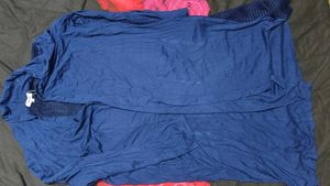 Aker Blue Knitted Hoodie