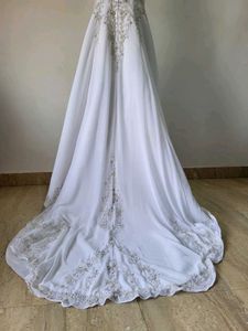 White Embellished Gown