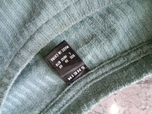Light Blue Korean Top From Shein