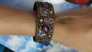 Adjustable Bangle Purple Colour