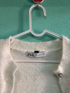 Zara cropped cardigan
