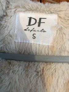 Tan Fur Trimmed Winter Parka Jacket