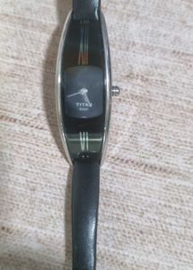 Titan Black Dial Watch