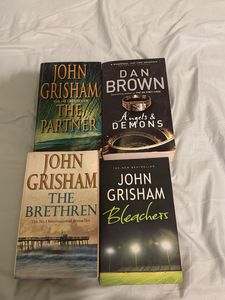 Thrillers - 4 Book Lot John Grisham And Dan Brown