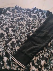 Floral Print Sweatshirt