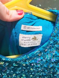 Sparkly Blue Party Dress