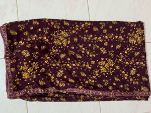 Floral Sitara saree