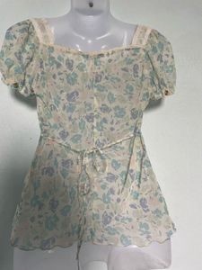 Floral Print Top