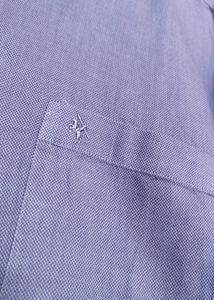 Cantabil Men Purple textured Formal Shirt