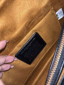 Coach Black Tabby Medium (first Copy)