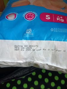 New sealed Doobidoo Baby Pants (40 count) small si