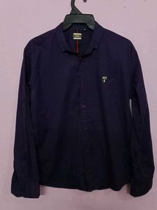 GUCCI MEN&#39;S PURPLE SHIRT
