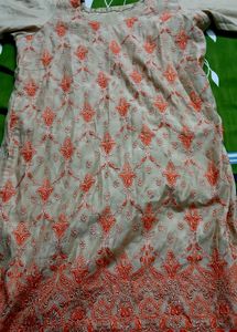Churidars Set With Pant  And Shawl