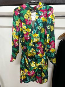 Floral Print Mini Dress