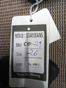 C@21 Size-26 Straight Jeans