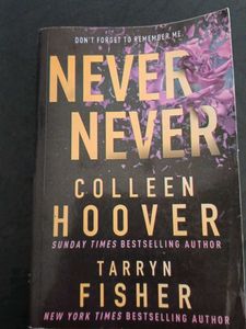 A Book By Collen Hoover...NEVER