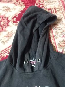 Black Lovely Hoodie