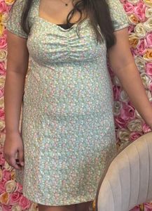 Floral Mini Dress Size- M