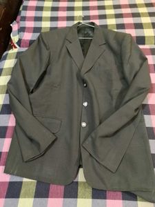 Men&#39;s Dark Grey Coat