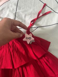 Red frock