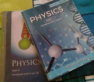 Class 11 Physics Both Part 1and 2 ,CBSE NCERT Books
