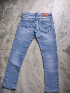 Light Blue Denim Jeans+ Gift 🎁